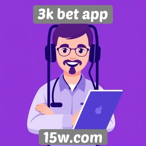 Suporte ao cliente no 3k bet app