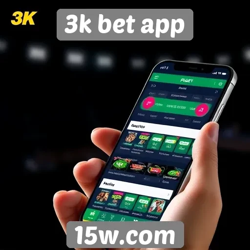 Análise de recursos disponíveis no 3k bet app