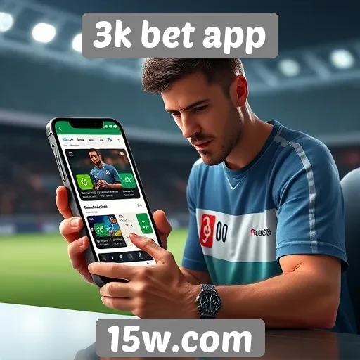Experiência do usuário no 3k bet app